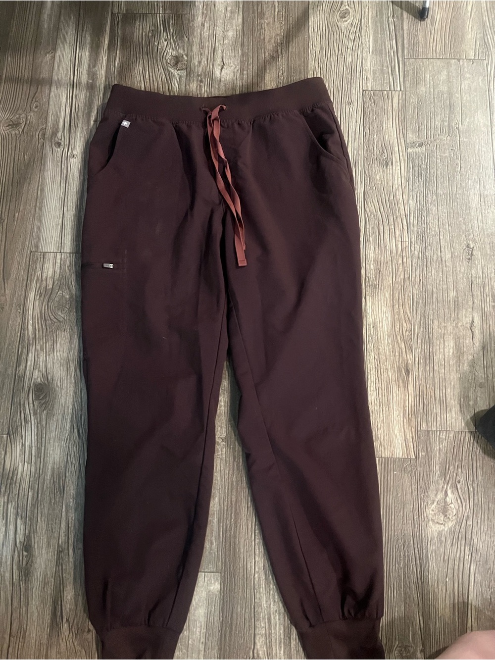 Figs Women's Jogger Pants in Deep Burgundy
